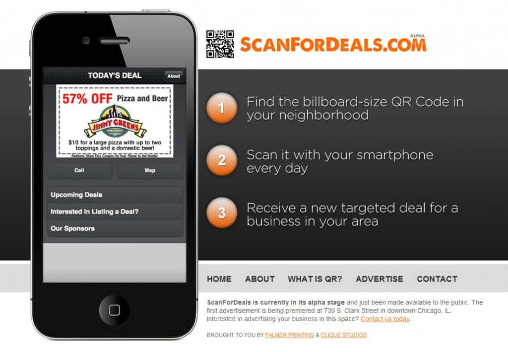 Scanfordeals Website