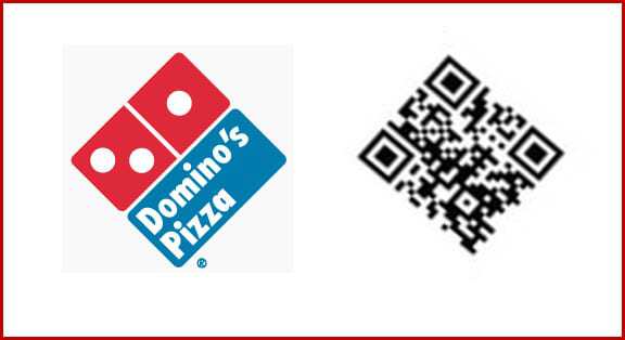 Dominos Pizza QR Code Promo