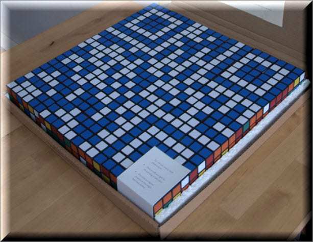 Rubik's Cube QR Code