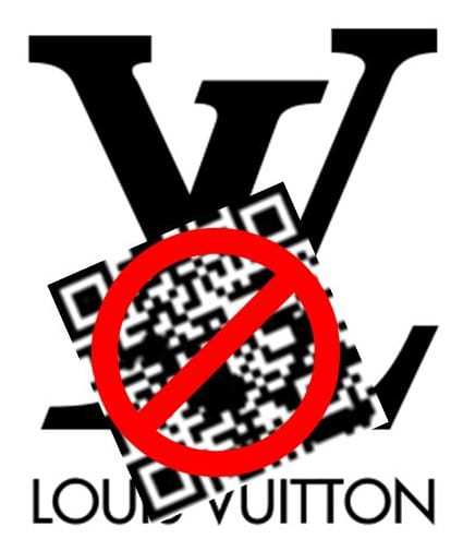 LouisVuitton #QR-Code  Affiche, Menu numérique, Qr codes